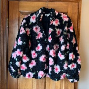 Sandy Liang Flower Teddy Pullover